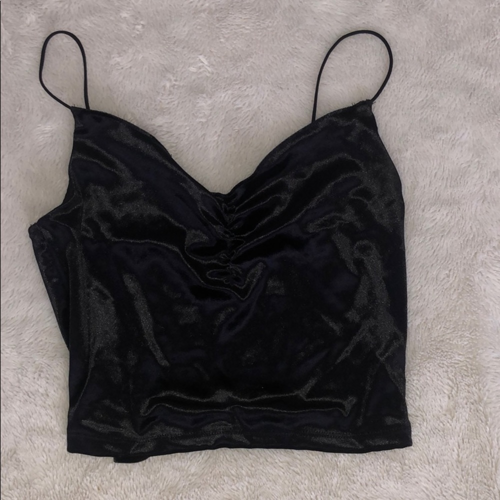 Black Velvet tank top